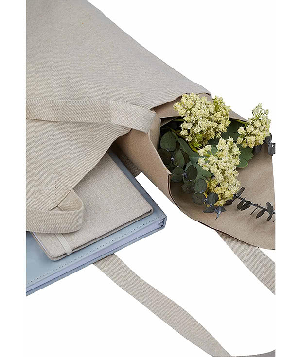 Recycled Cotton Twill Convention Tote Bag