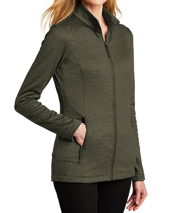 Port Authority Women's Collective Striated Tech Fleece Jacket - Embroidered