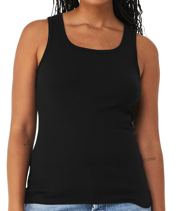 Bella + Canvas Women's Micro Rib Midweight Tank | Custom Apparel