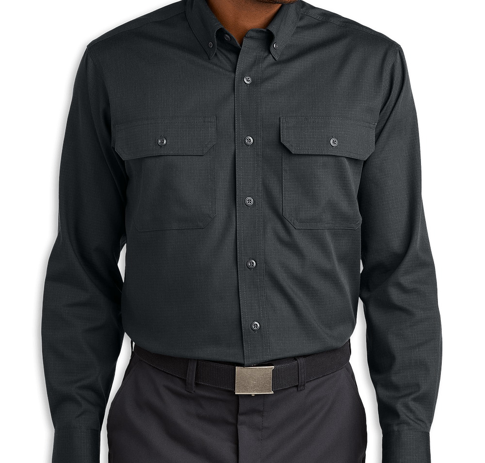 CornerStone Select Ripstop Long Sleeve Work Shirt-default