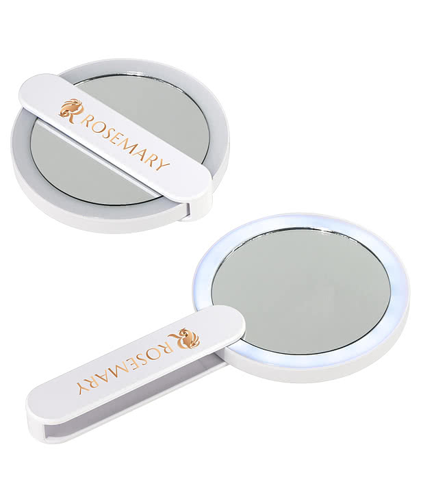 Cabaret LED Mirror with Swivel Handle