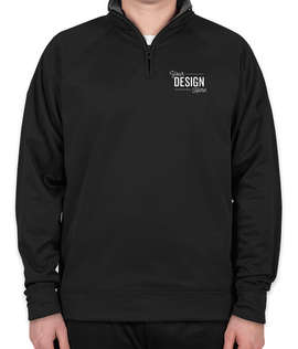 Jerzees Quarter Zip Performance Pullover - Color: Black
