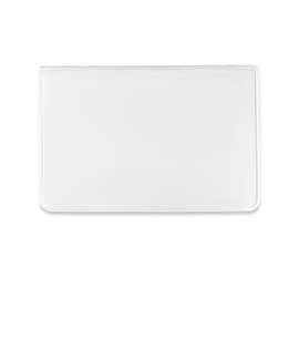 Vinyl Business Card and License Holder - Color: White