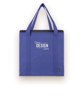 KOOZIE ® Zippered Insulated Grocery Tote - Color: Royal