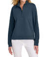 TravisMathew Women's Coveside Lightweight Quarter Zip Sweatshirt