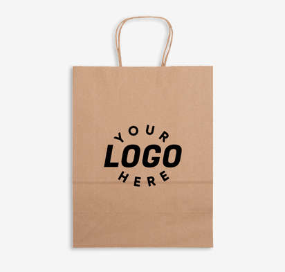 Jenny Medium Recycled Kraft Paper Shopper Bag-default