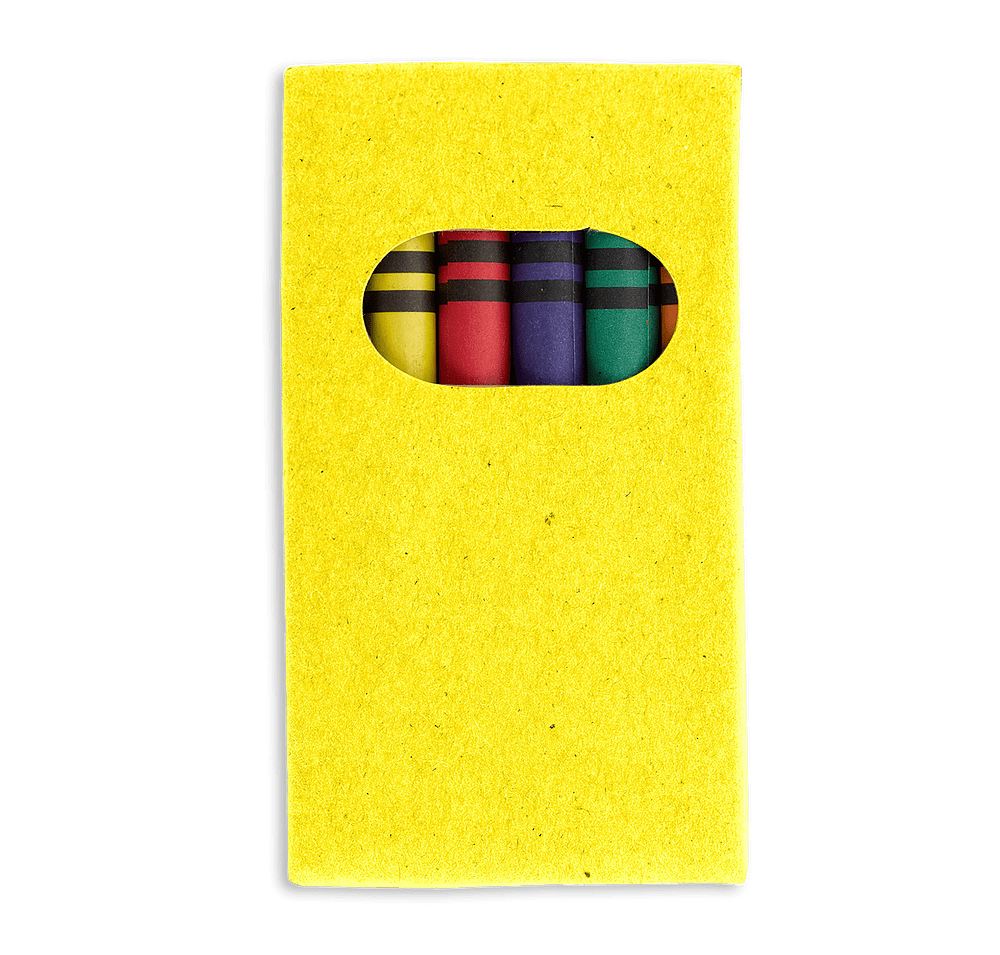 Full Color 6-Piece Crayon Set-default