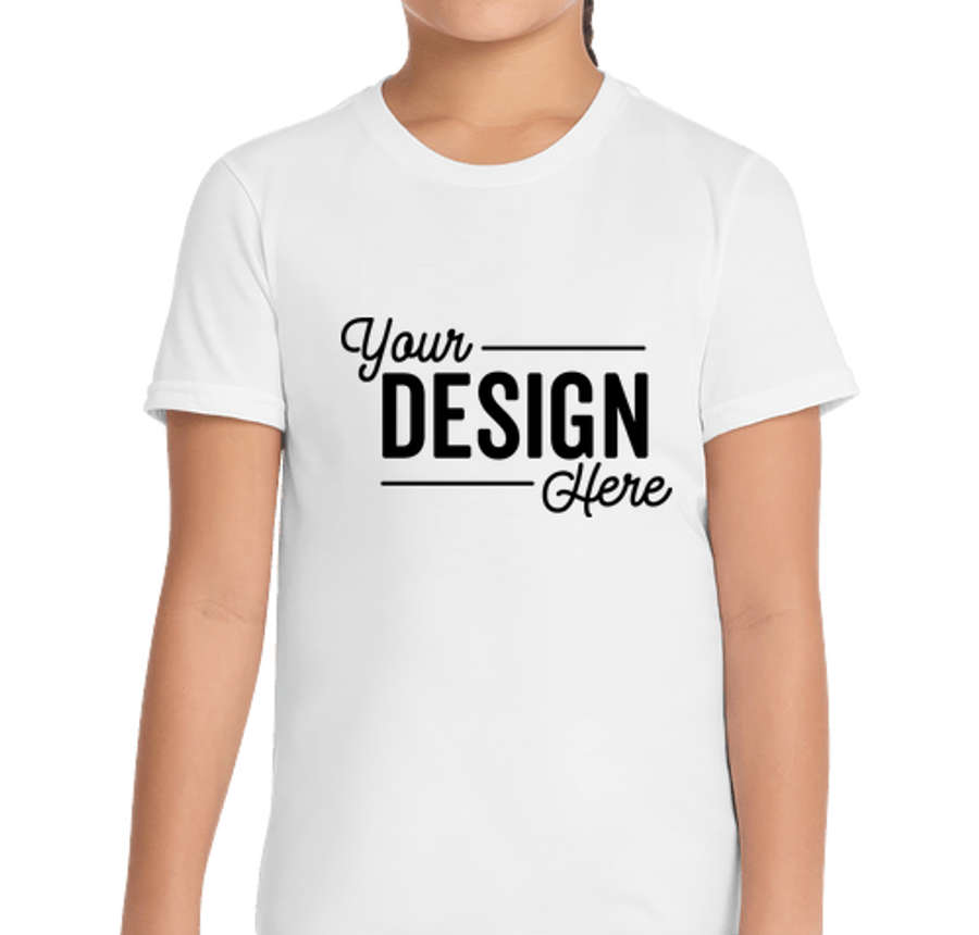 Allmade Youth Tri-Blend T-shirt in Bright White