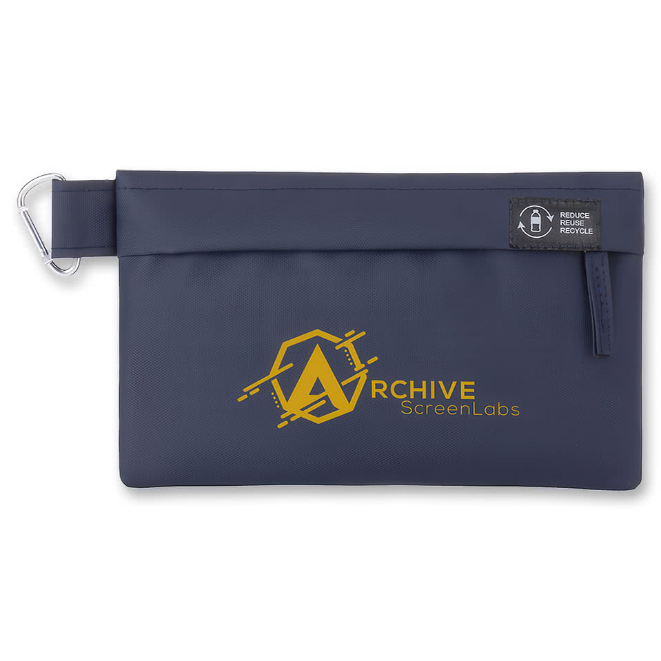 Lakeshore Recycled Utility Pouch with Carabiner