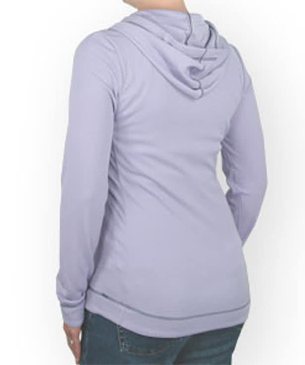 Alo Ladies Long Sleeve Half Zip Hoody
