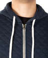 Marine Layer Corbet Quilted Zip Hoodie