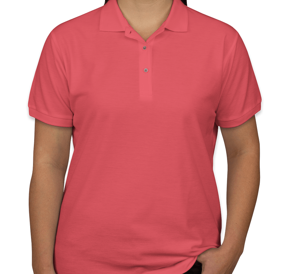 Port Authority Women's Silk Touch Polo - Printed-default