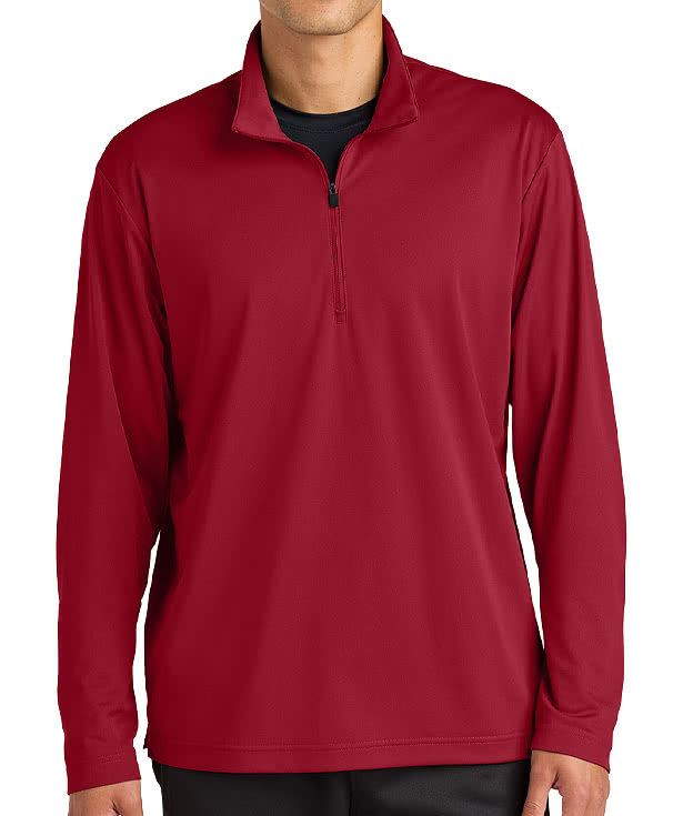 Sport-Tek Sport-Wick Micro Pique Quarter Zip Performance Shirt