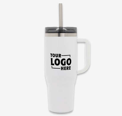 40 oz. Thor Stainless Steel Eco Tumbler with Straw-default