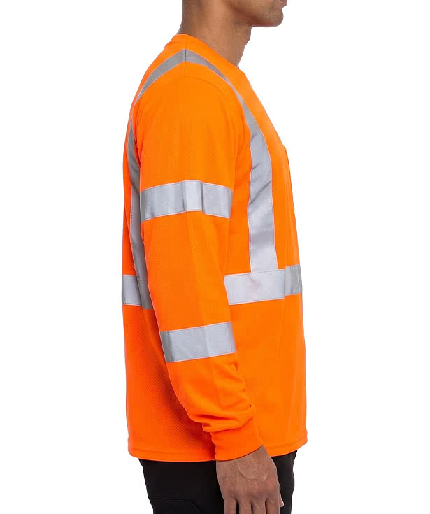 Kishigo Class 3 Safety Long Sleeve T-Shirt