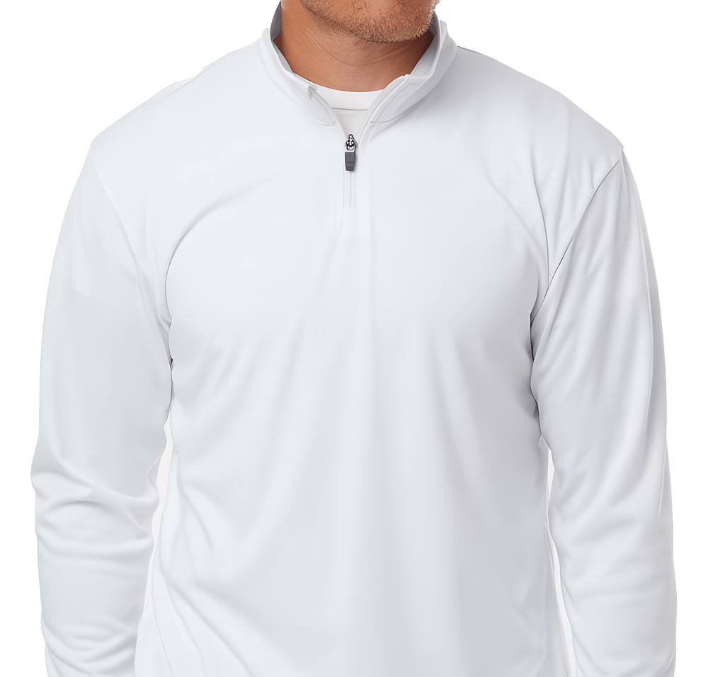 AllPro Pro-Lock UPF 50 Quarter Zip Performance Shirt-default