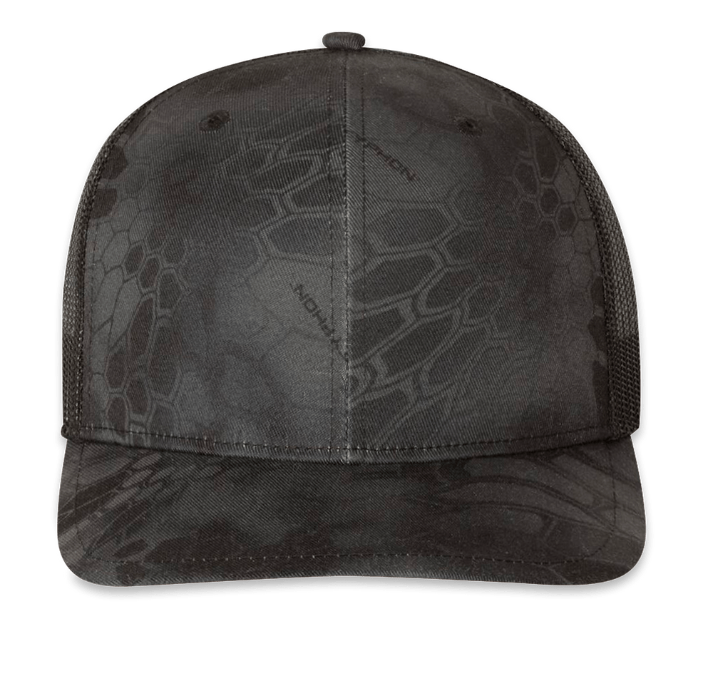 Richardson Patterned Snapback Trucker Hat-default