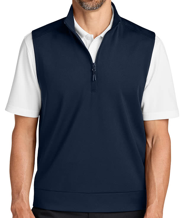 Custom Port Authority C-FREE Recycled Performance Double Knit 1/4
