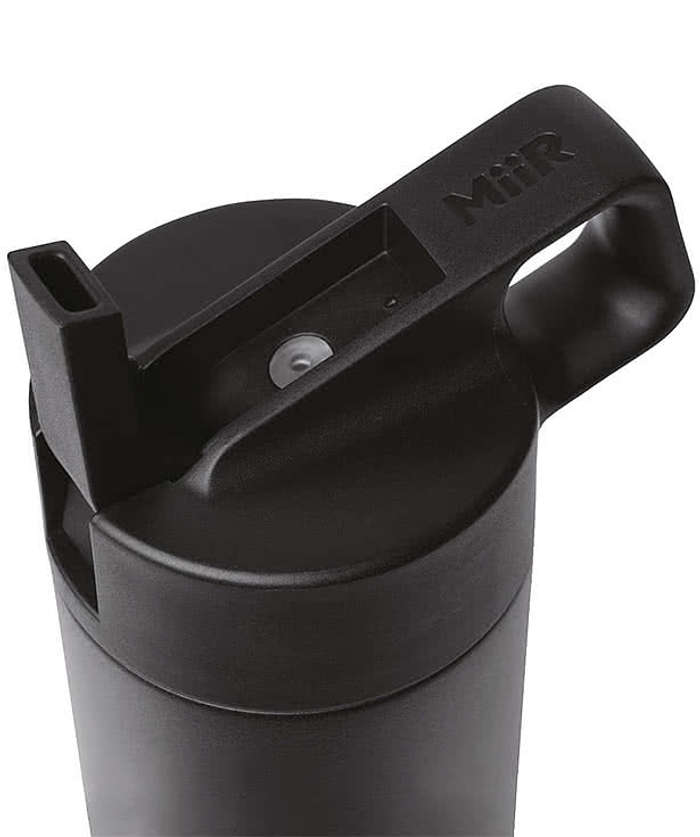 MiiR Laser Engraved 20 oz. Vacuum Insulated Straw Lid Water Bottle