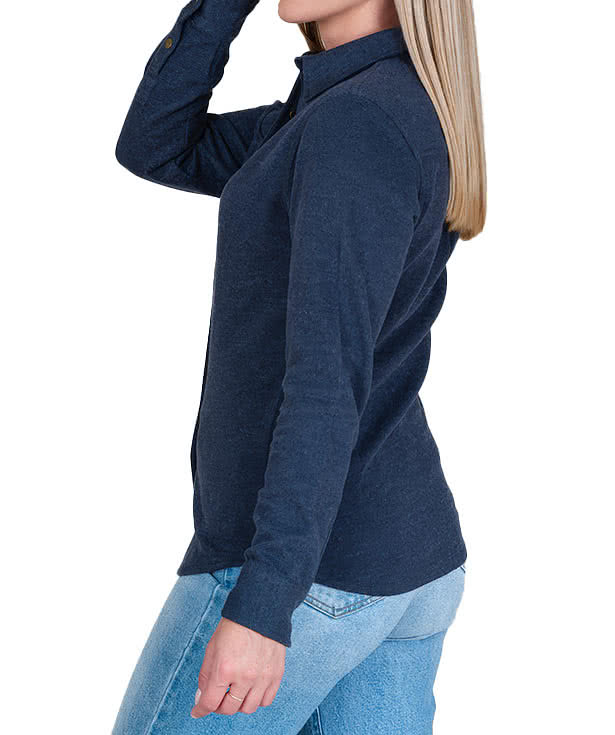Fossa Apparel Women's Hermitage Pocket Long Sleeve Overshirt