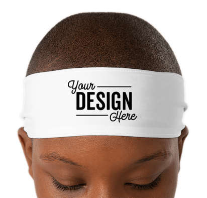 Tie Back Headband - White