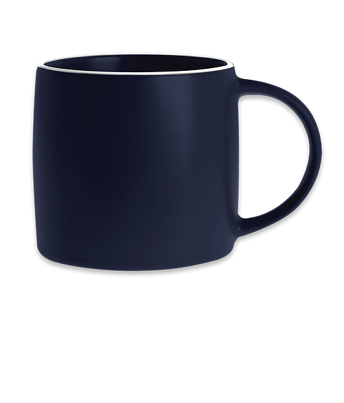 17 oz. Cimarron Ceramic Mug in Blue