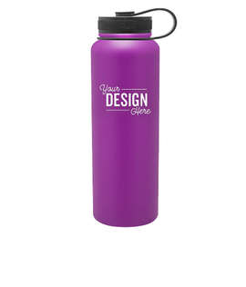 40 oz. h2go Venture Copper Vacuum Insulated Water Bottle - Color: Grape
