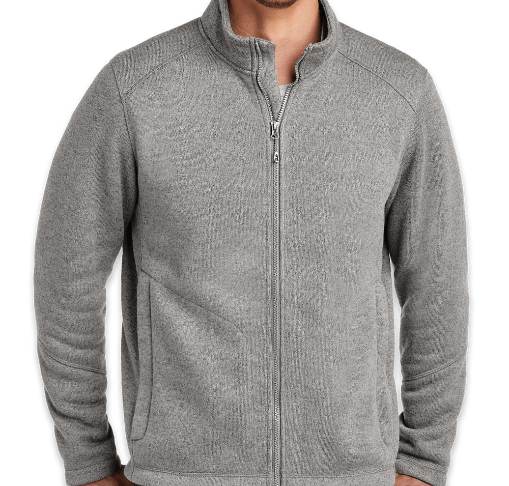 Port Authority Arc Sweater Fleece Jacket - Embroidered-default
