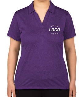 Sport-Tek Women's Heather Contender Performance Polo - Screen Printed