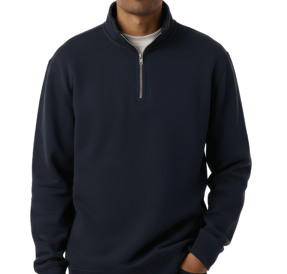 Independent Trading Midweight Quarter Zip Pullover-default