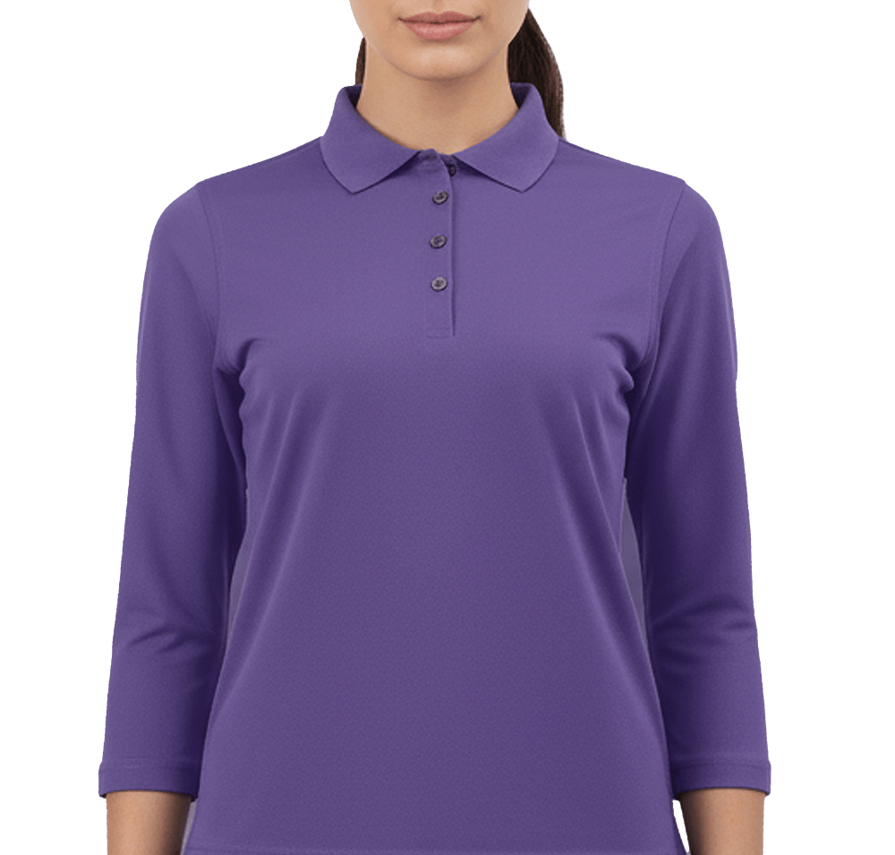 Paragon Women's Lady Palm 3/4 Sleeve Performance Polo-default