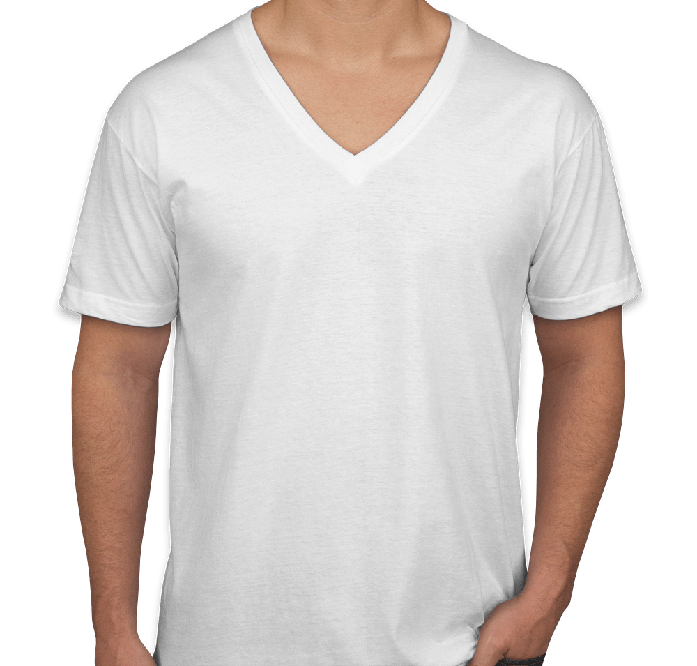 Canada - American Apparel USA-Made Jersey V-Neck T-shirt-default