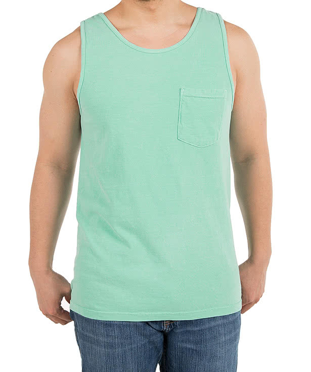 Comfort Colors 100% Cotton Pocket Tank