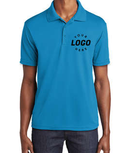 Sport-Tek RacerMesh Performance Polo - Color: Pond Blue