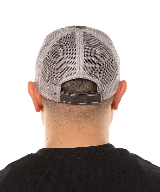 Mega Cap Herringbone Trucker Hat