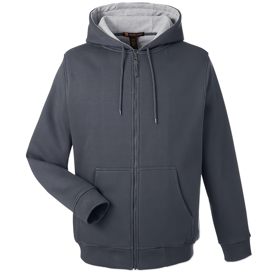 Harriton ClimaBloc Heavyweight Zip Hoodie