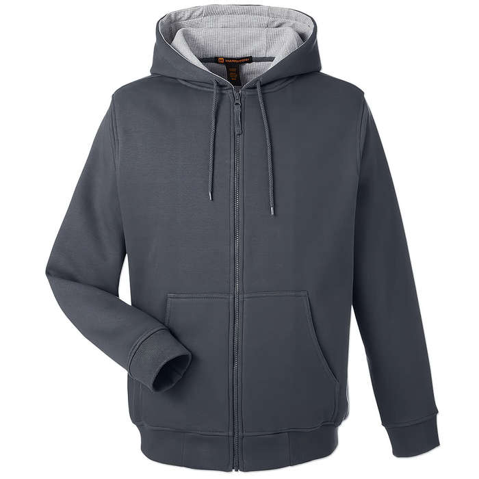 Harriton ClimaBloc Heavyweight Zip Hoodie
