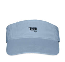 Valucap Bio-Washed Visor - Color: Baby Blue