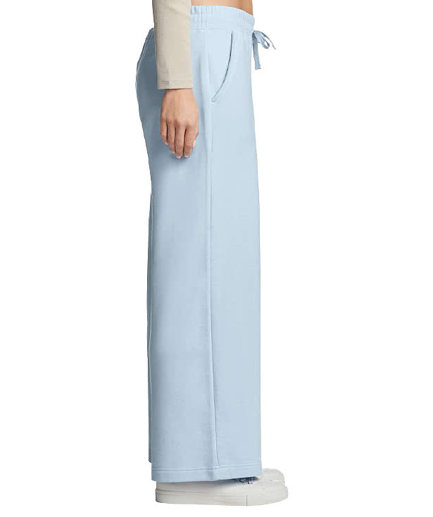 American Apparel Women's French Terry Wide Leg Open Bottom Sweatpants