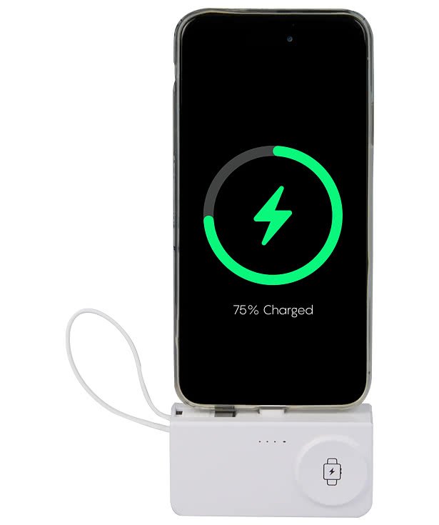 Hue Plus 5,000 mAh Portable Power Bank and Watch Charger