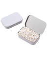 Full Color White Mints Large Hinged Tin