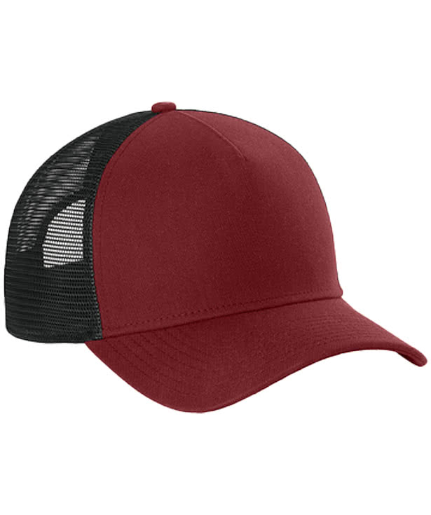 New Era A-Frame Five-Panel Snapback Trucker Hat - Embroidered