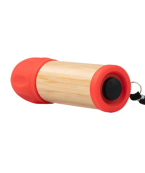 Laser Engraved Bamboo Flashlight