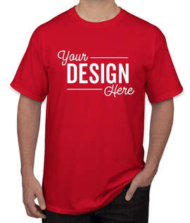 Canada - Gildan Ultra Cotton T-shirt - Color: Red