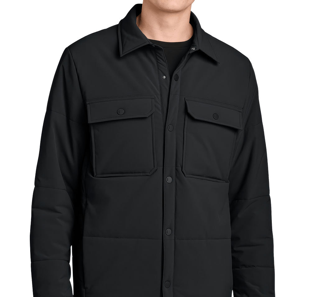 MiiR Sashiko Recycled Stretch Puffy Shacket-default