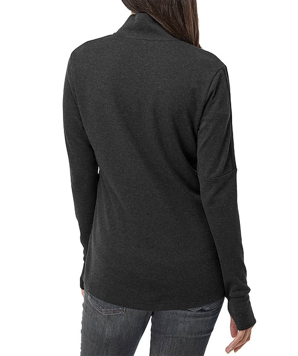 Adidas Women's 3-Stripes Recycled Quarter Zip Sweatshirt