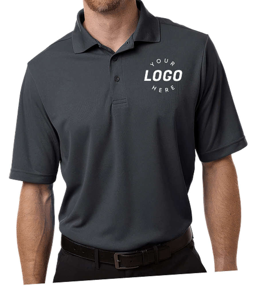 Core 365 Tall Nova UPF 50+ Performance Pique Polo - Printed in Carbon