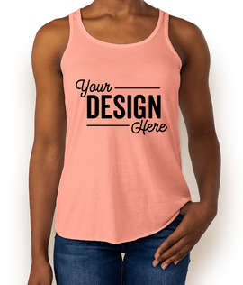 Bella + Canvas Women's Flowy Racerback Tank - Color: Sunset