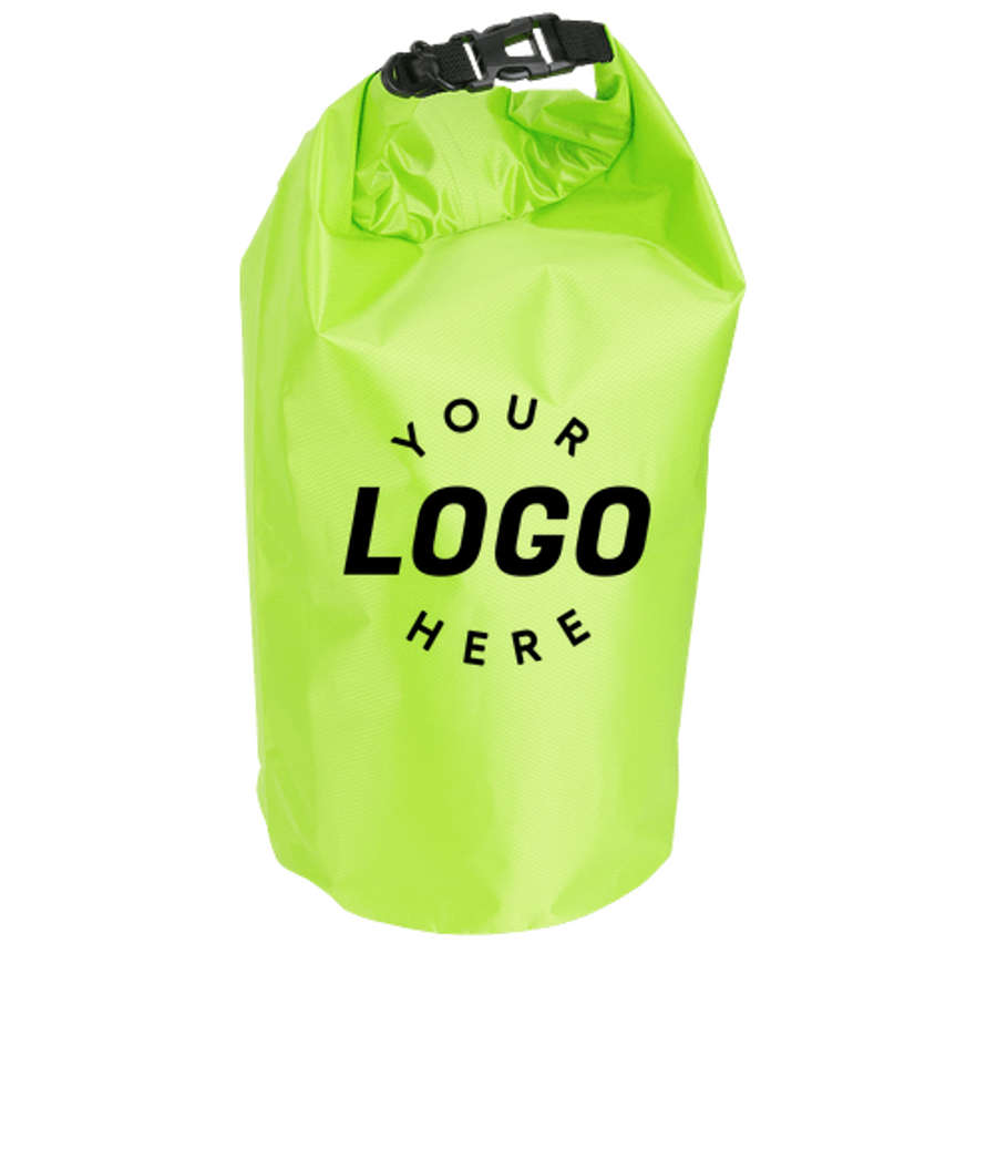 10L Waterproof Dry Bag in Lime Green