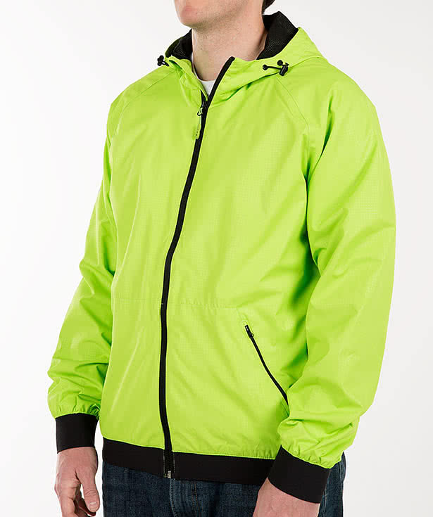 Sport-Tek Embossed Full Zip Hooded Jacket
